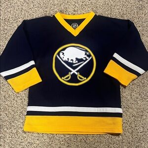 NHL Buffalo Sabres Blue and Gold Eichel Jersey